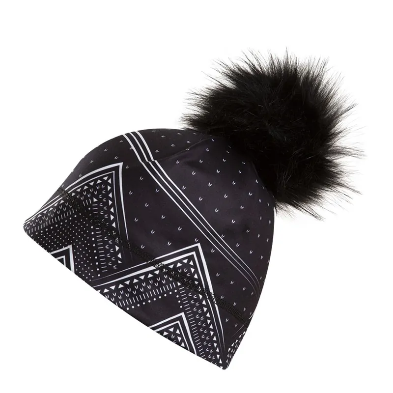 Krimson Klover Illustrated Beanie (Černá) - Dámská čepice Endorphin Republic Vrácení Zdarma
