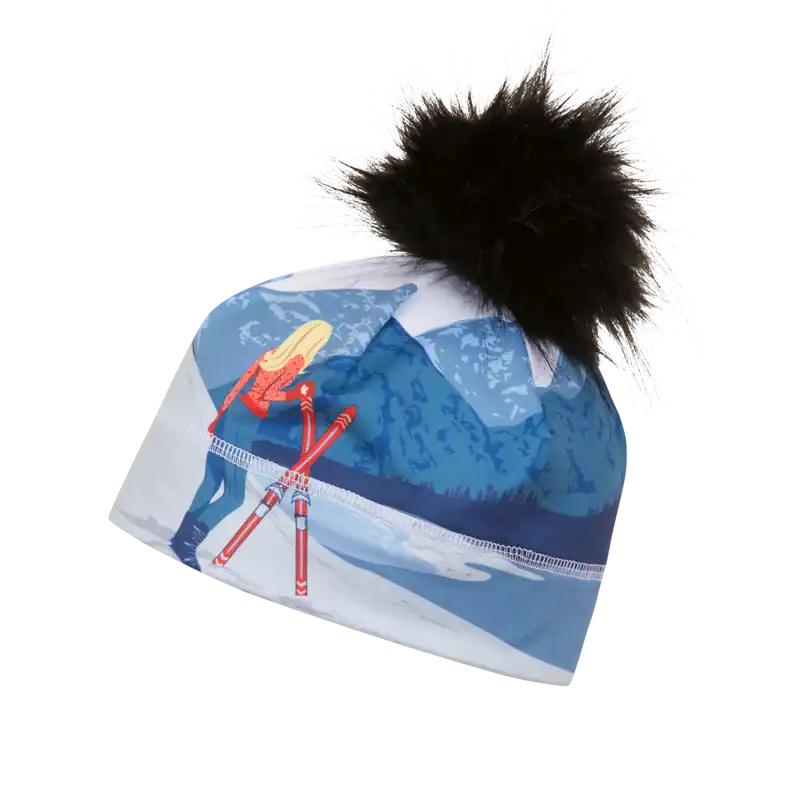 Přímo Od Výrobce Krimson Klover Illustrated Beanie (Bílá) - Dámská čepice Endorphin Republic