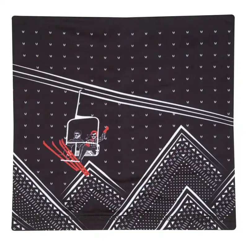 Krimson Klover Illustrated Neck Gaiter (Černá) - Dámský nákrčník Endorphin Republic Zlevněný