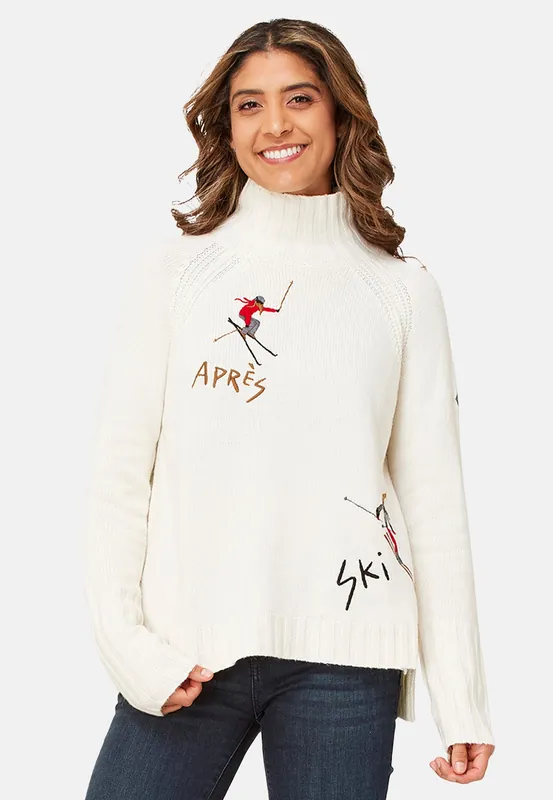 Nejlepší Cena Krimson Klover Janica Sweater (Bílá) - Dámský svetr Endorphin Republic