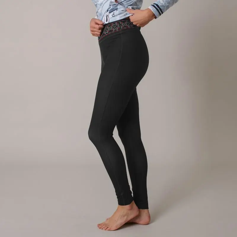 Zlevněný Krimson Klover Passage Legging (Černá) - Dámské spodní legíny Endorphin Republic