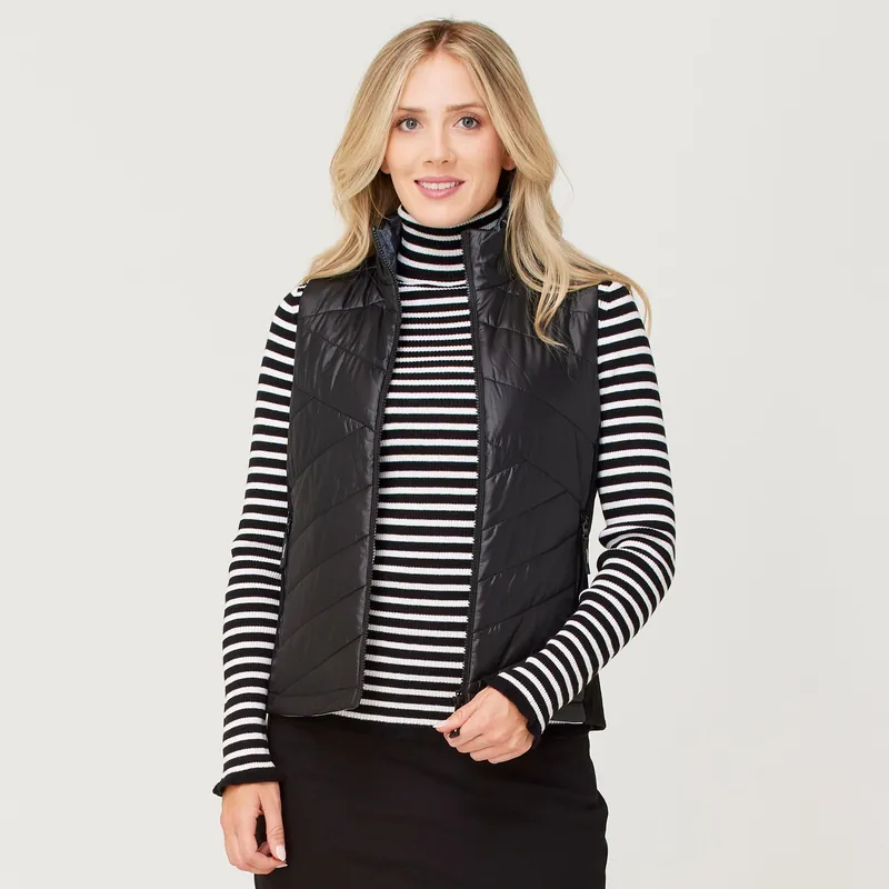 Krimson Klover Sela Reversible Vest (Černá) - Dámská vesta Endorphin Republic Omezená Nabídka