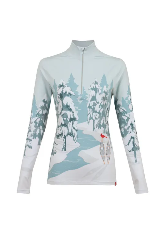 Akce Krimson Klover Whiteout Spearmint (Černá) - Dámské spodní triko Endorphin Republic