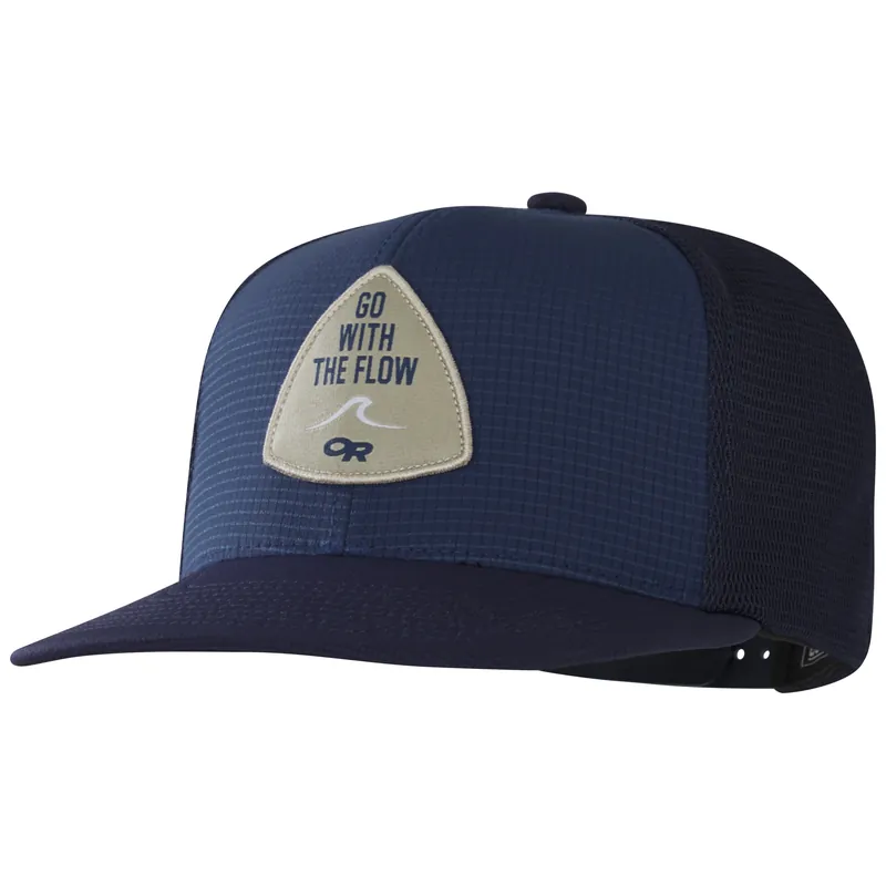 OR Performance Trucker - go with the flow (Modrá) - kšiltovka Endorphin Republic Nejlepší Volba