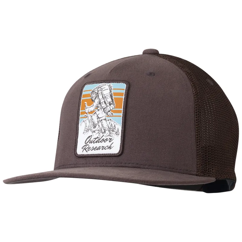 OR Squatchin‘ Trucker (Tmavě červená) - Kšiltovka Endorphin Republic Sezónní Sleva