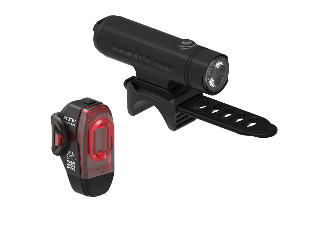 Lezyne CLASSIC DRIVE 700XL / KTV PRO PAIR (Černá) - Světlo na kolo Endorphin Republic Novinka