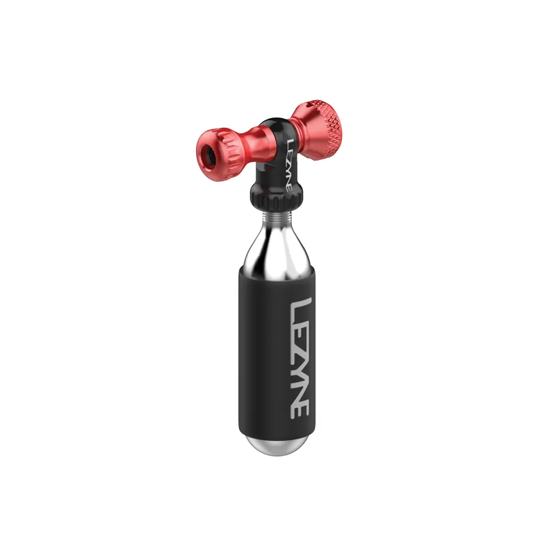 Top Prodej Lezyne CONTROL DRIVE CO2 WITH 16G CARTRIDGE (Červená) - CO2 pumpička Endorphin Republic
