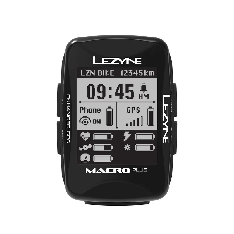 Lezyne MACRO PLUS GPS (Černá) - GPS na kolo Endorphin Republic Akce