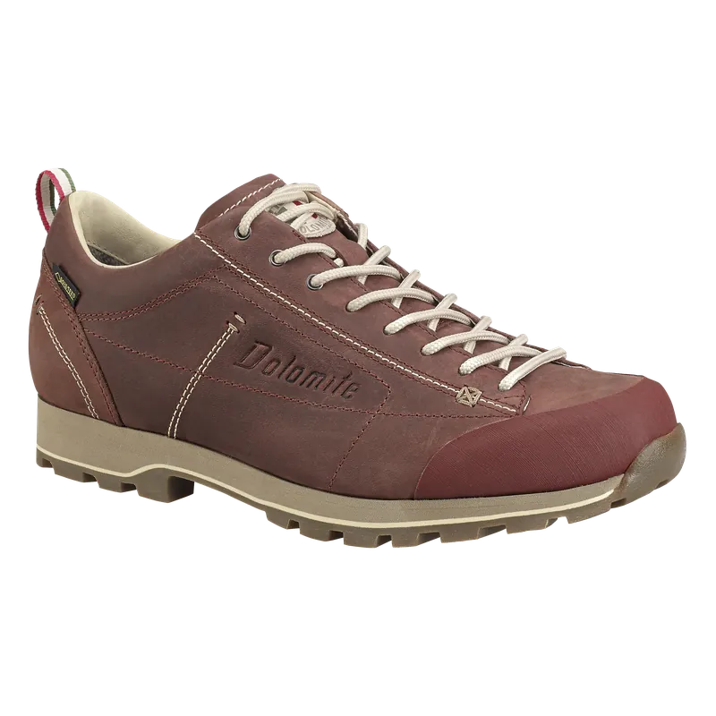 Dolomite 54 Low Fg GTX (Tmavě červená) - Outdoorová obuv Endorphin Republic Expresní Doručení