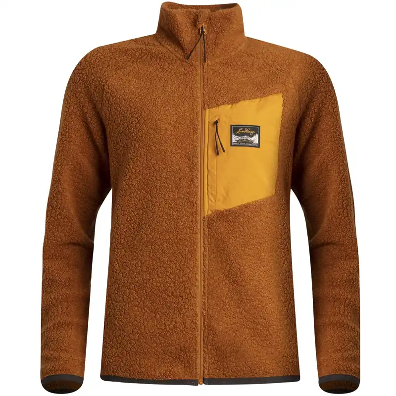 Dokud Zásoby Vydrží Lundhags Flok Wool Pile Jacket (Žlutá) - Dámská outdoorová mikina Endorphin Republic