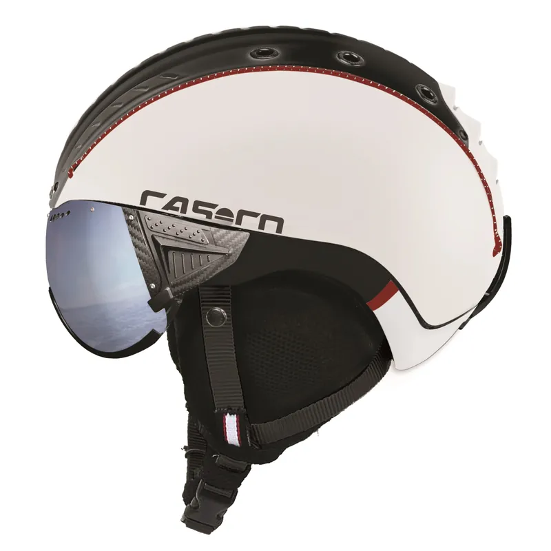 Casco SP-2 VISOR (POLARIZED) (Bílá) - Lyžařská helma Endorphin Republic Zlevněný