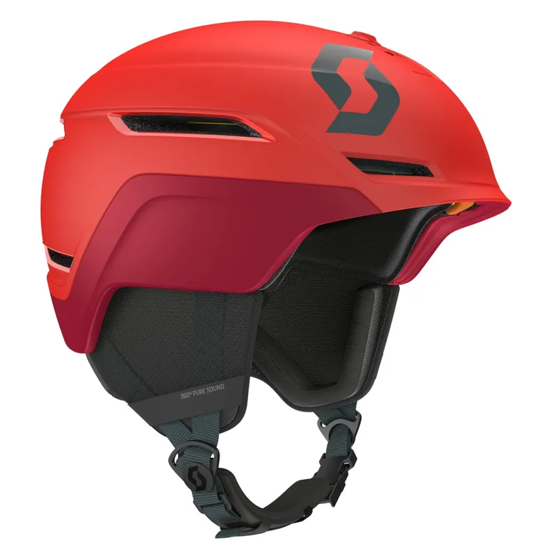 SCOTT Helmet Symbol 2 Plus D (Červená) - Lyžařská přilba Endorphin Republic Nízká Cena