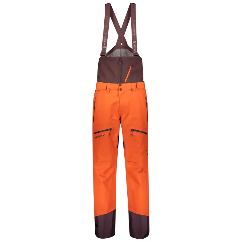 Scott Vertic GTX 3L Stretch (Oranžová) - Pánské zimní kalhoty Endorphin Republic Levný