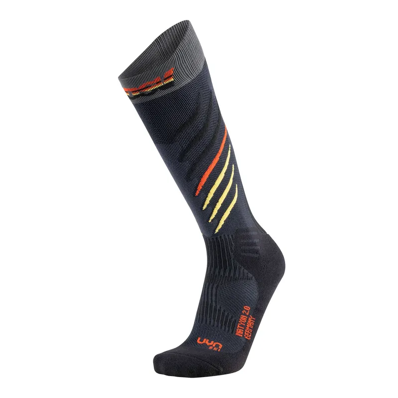 Uyn Natyon 2.0 Socks (Černá) - Lyžařské podkolenky Endorphin Republic Nová Kolekce