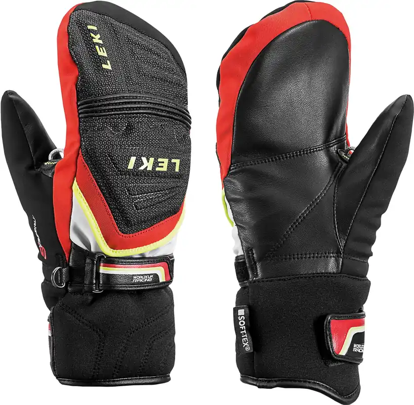 Akce Lyžařské rukavice LEKI Race Coach C-Tech S Junior Mitt (Černá) Endorphin Republic
