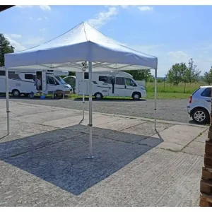 Nejprodávanější PŮJČOVNA - Nůžkový stan (přístřešek) 3 x 3 metry, hliníková konstrukce