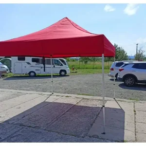 Tovární Cena PŮJČOVNA - Nůžkový stan (přístřešek) 3 x 3 metru, hliníková konstrukce