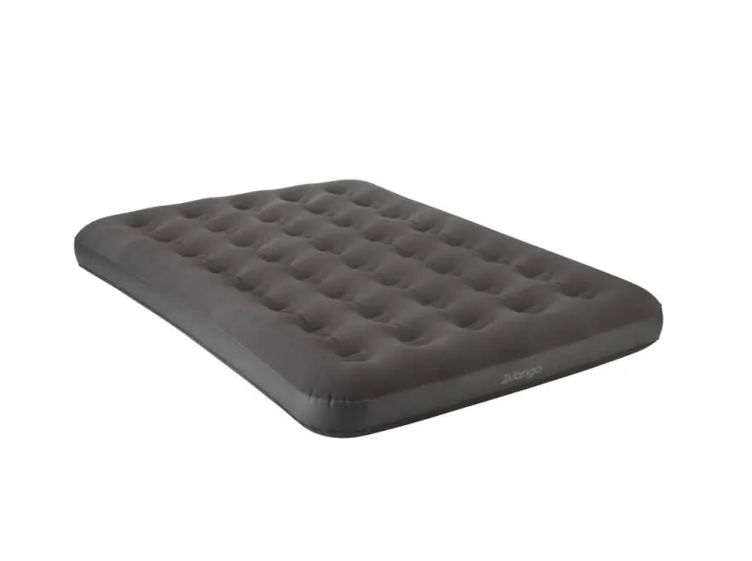 Vango DOUBLE FLOCKED AIRBED dark grey Nová Kolekce
