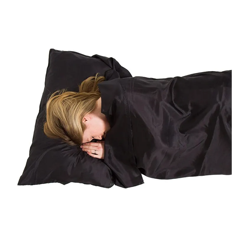 Lifeventure Silk Ultimate Sleeping Bag Liner, mummy black Super Cena