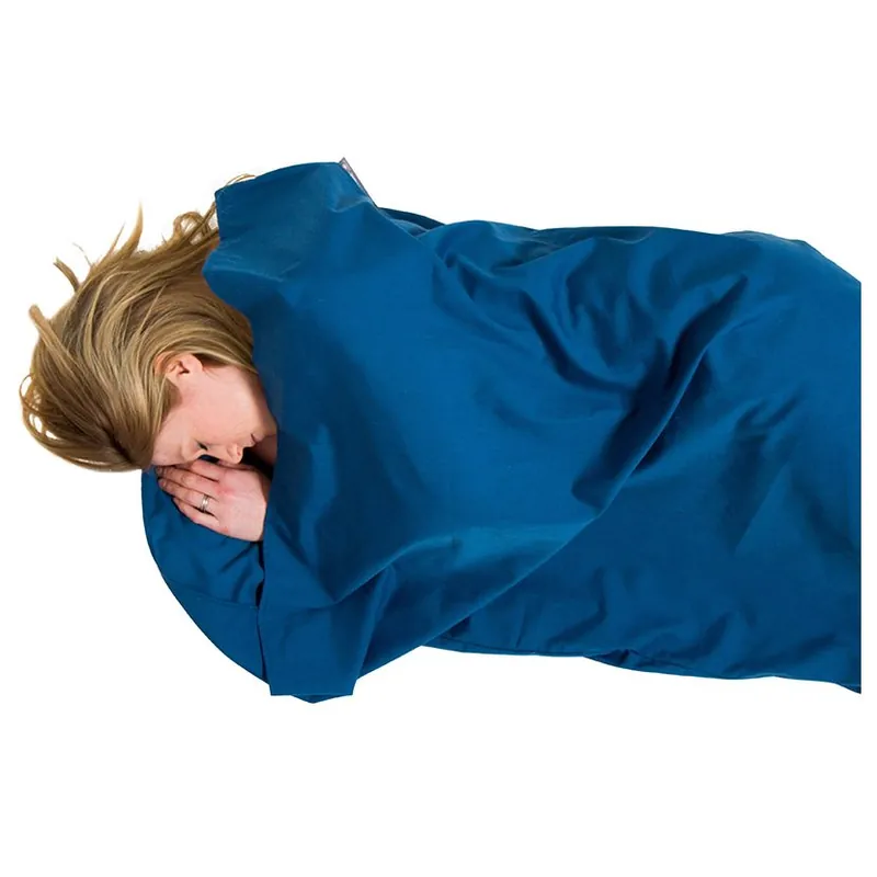 Dokud Zásoby Vydrží Lifeventure Polycotton Sleeping Bag Liner navy