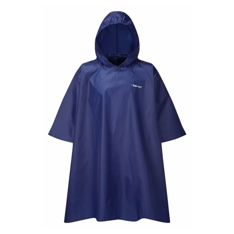 Značkový Trekmates Essential Poncho modrá