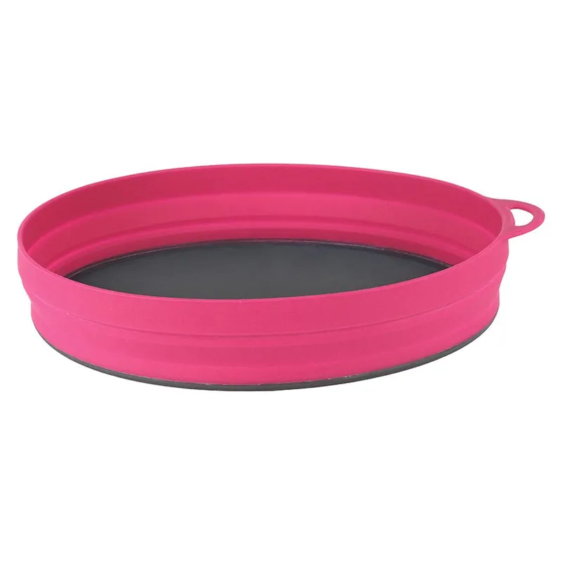 Lifeventure Ellipse Flexi Plate pink Finální Výprodej