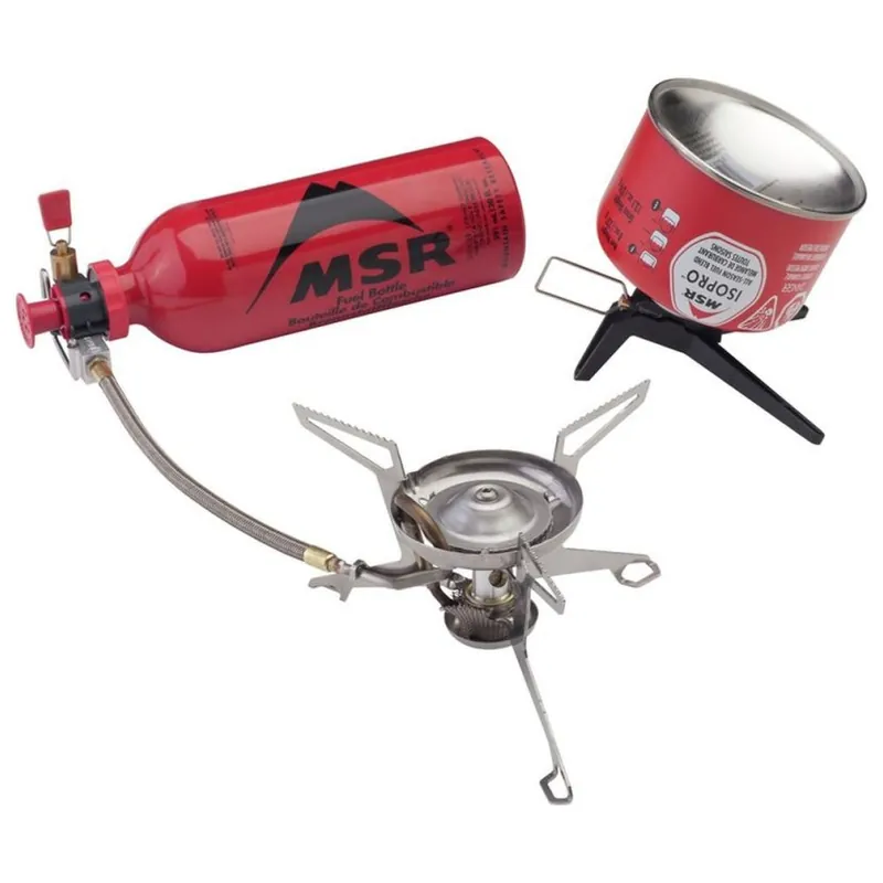 MSR Whisperlite Universal Combo benzín/plyn/kerosin + láhev 590 ml Vysoce Kvalitní