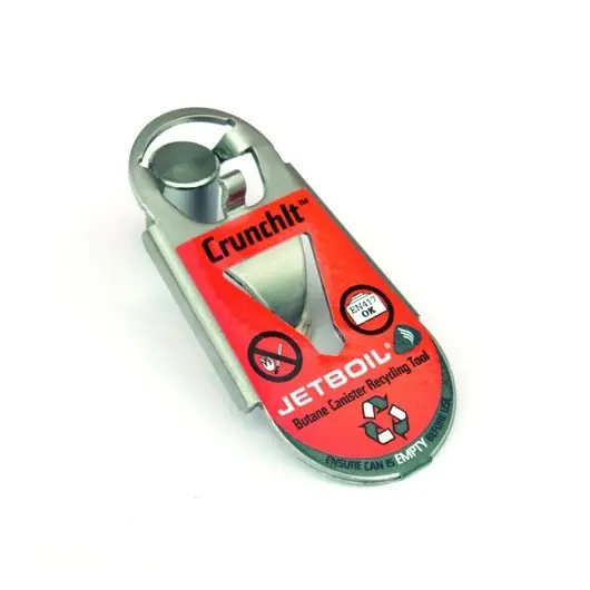 JETBOIL CrunchIt Fuel Canister Recycling Tool red Vrácení Zdarma