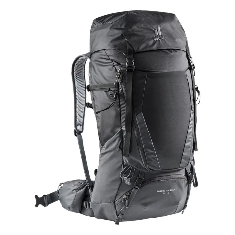 Deuter Futura Air Trek 50 + 10 black-graphite Víkendová Akce