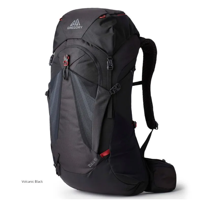 Značkový Gregory Zulu 40 3.0 volcanic black M/L