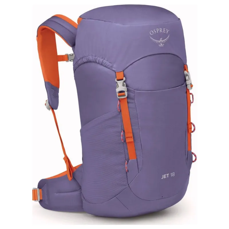 Cenový Hit Osprey JET 18 euphoria purple/mars orange