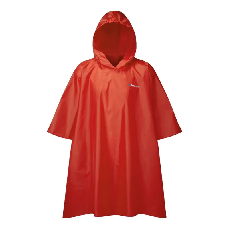 Omezená Nabídka Trekmates Essential Poncho červená