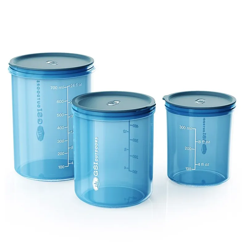 Nová Kolekce GSI Outdoors Infinity Storage Set clear blue