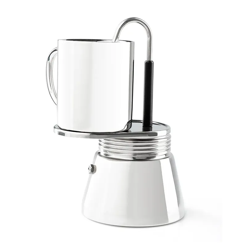 GSI Outdoors Stainless Mini Espresso 4 cup Značkový