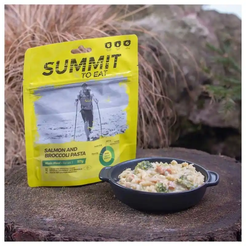 Levný Summit To Eat Losos s těstovinami a brokolicí 117g