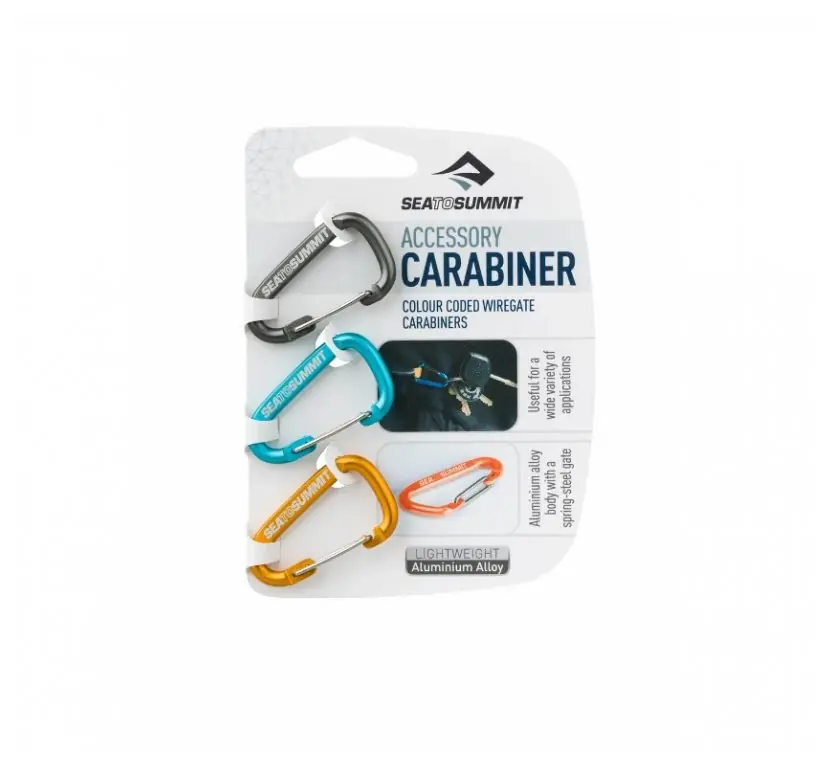 Sea To Summit Accessory Carabiner 3 Pack Finální Výprodej