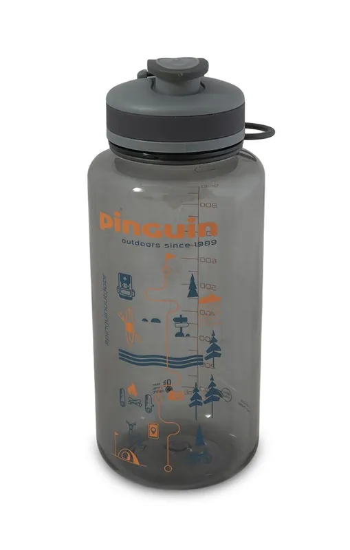 Pinguin Tritan Fat Sport Bottle 1,0L grey Nová Kolekce