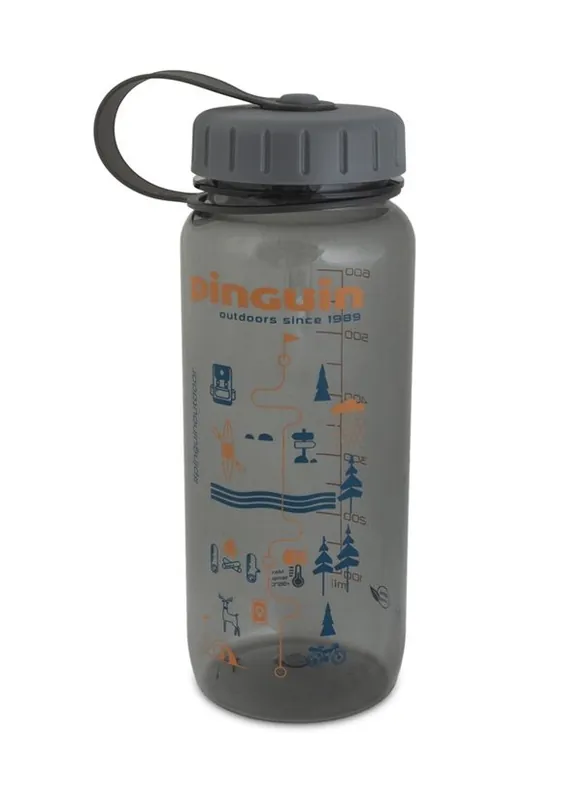 Pinguin Tritan Slim Bottle 0,65L grey Akční Nabídka