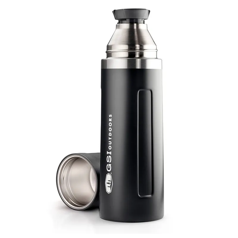 Speciální Cena GSI Outdoors Glacier Stainless Vacuum Bottle 1l black