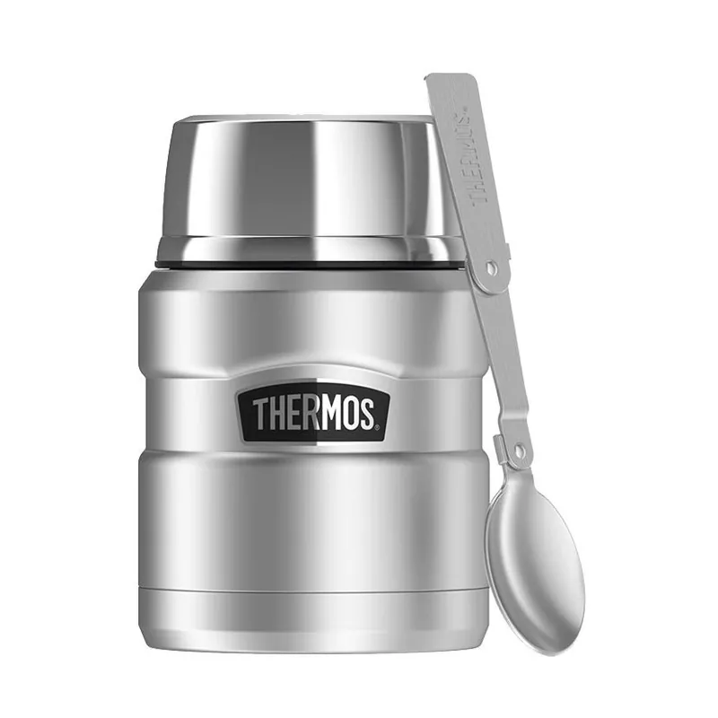 Vrácení Zdarma Thermos Style 470 ml se skládací lžící a šálkem nerez