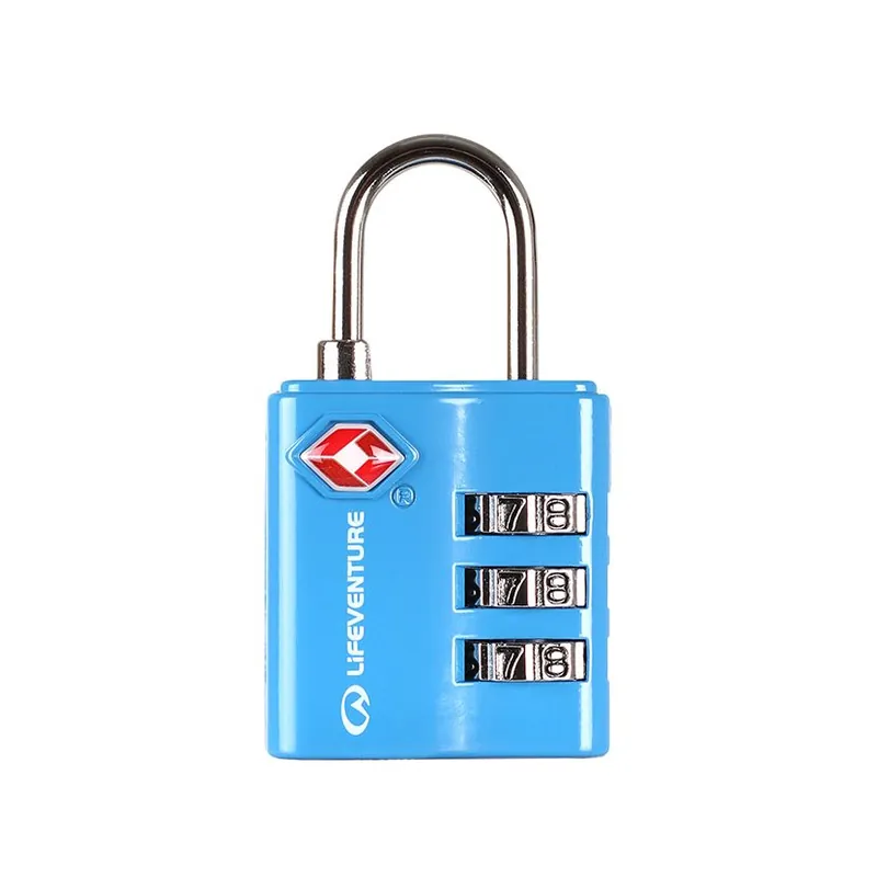 Vysoce Kvalitní Lifeventure TSA Combi Lock aqua