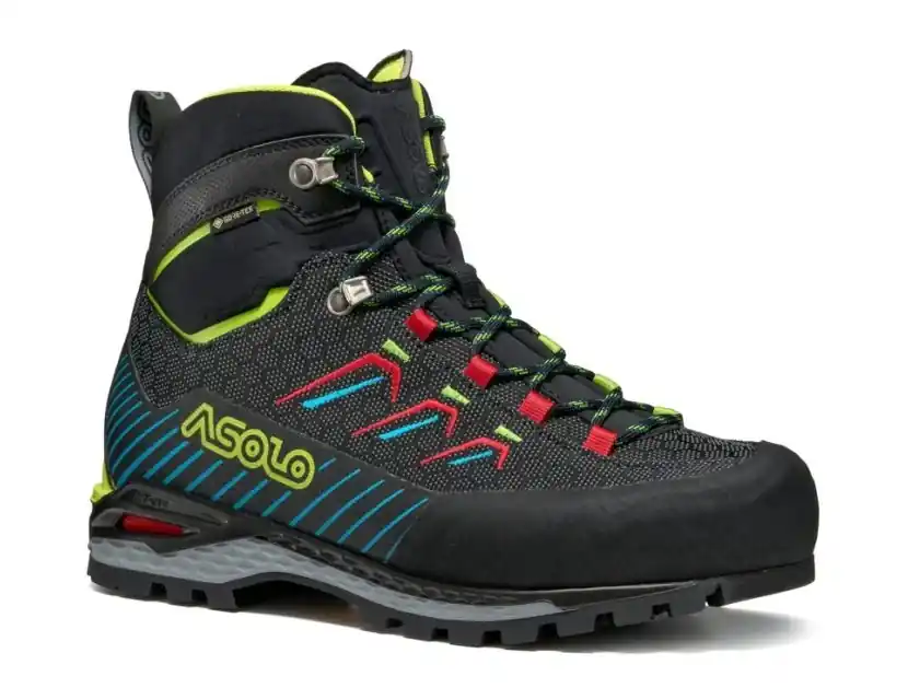 Značkový Asolo Freney Light EVO Mid GV pánská black/lime green/B248