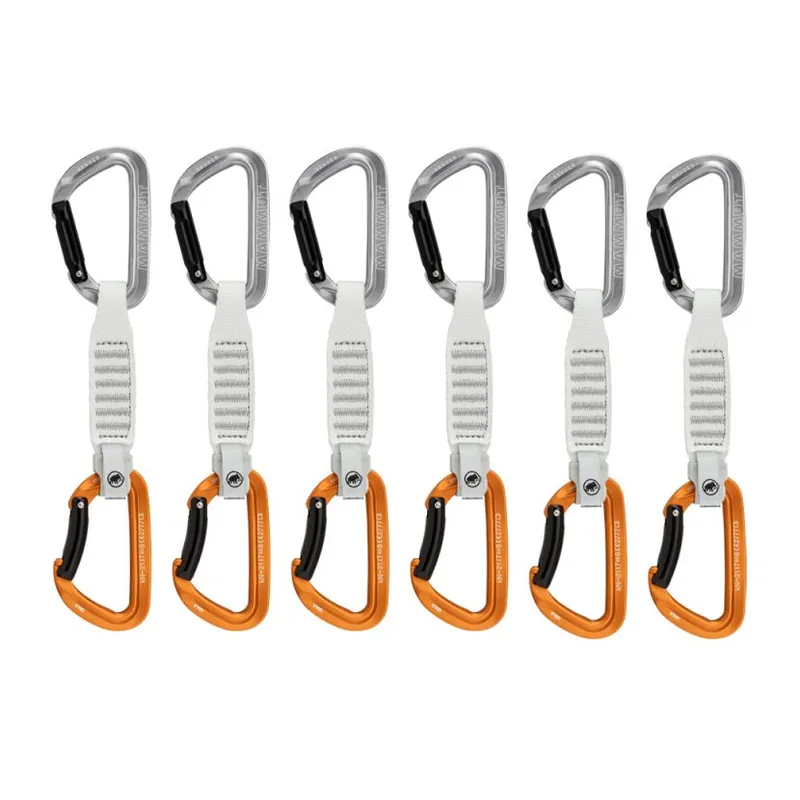 Mammut Sender Keylock 12 cm 6-Pack Quickdraws light grey-gold 33272 Časově Omezené