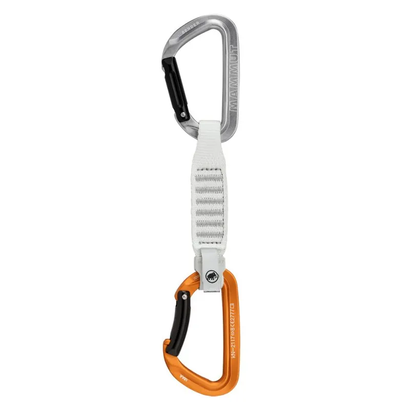 Mammut Sender Keylock 12 cm Quickdraw light grey-gold 33272 Nakupujte Hned