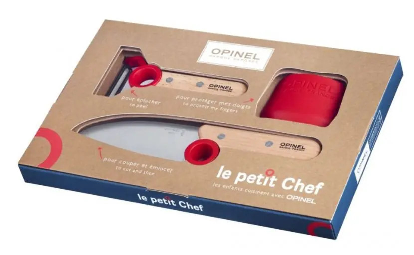 Rychlé Dodání Opinel - LE PETIT CHEF - Dětský kuchařský set 3 ks