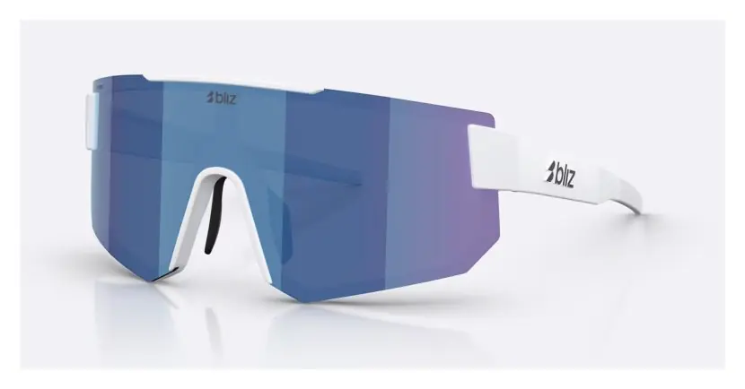 Bliz P005 matte white/smoke blue Akční Nabídka