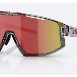 Bliz Vision transparent dark grey/red Sleva