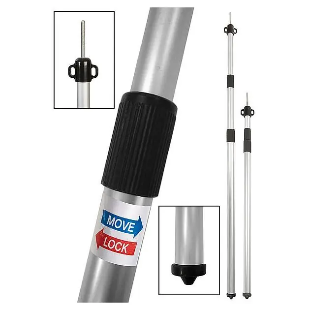 Bo-Camp Tarpaulin/Tent pole 3 Pieces 102-260 cm Omezená Nabídka