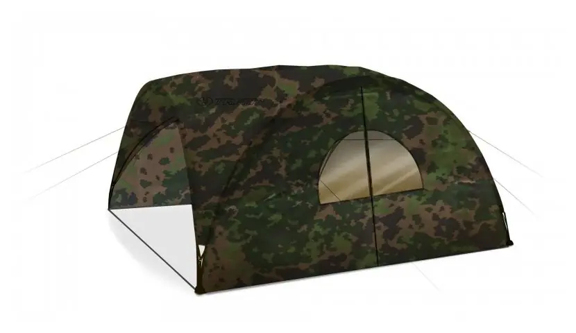 Trimm Party zástěna s oknem a zipem camo M05 Jen Po Omezenou Doba
