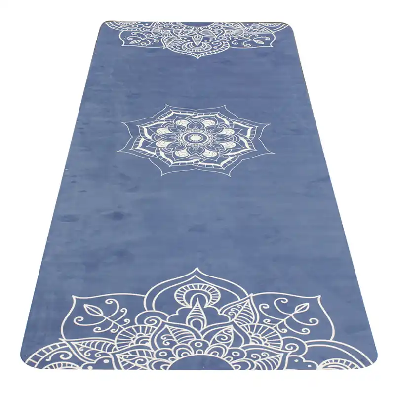 YATE YOGA MAT 4 mm - modrá Značkový